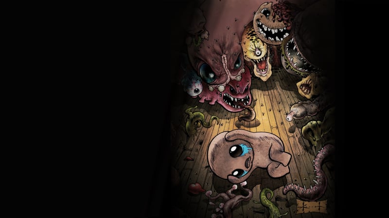 Official cover for The Binding of Isaac: Rebirth on PlayStation