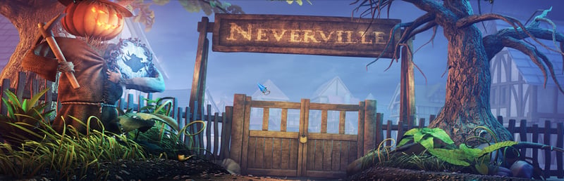 Official cover for Mysteries of Neverville: The Runestone of Light on Steam