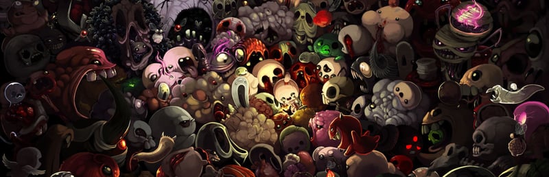 Official cover for The Binding of Isaac: Rebirth on Steam