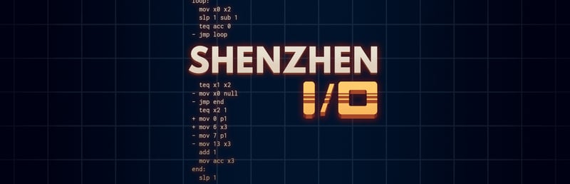 Official cover for SHENZHEN I/O on Steam