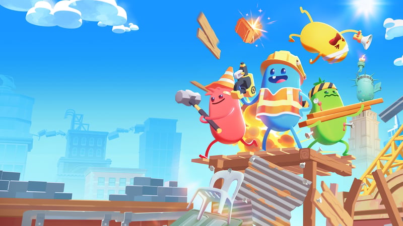 Official cover for Dumb Ways to Build on PlayStation