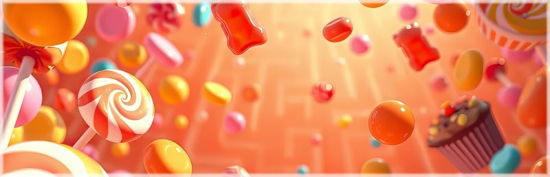 Official cover for Sweetie Candy Maze: Orange on Steam