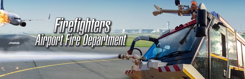 Official cover for Airport Fire Department - The Simulation on Steam