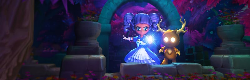 Official cover for Luna and the Moonling on Steam