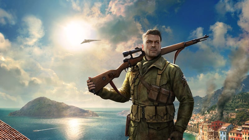 Official cover for Sniper Elite 4 on PlayStation