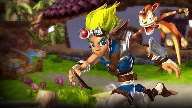 Official cover for Jak and Daxter: The Precursor Legacy™ on PlayStation