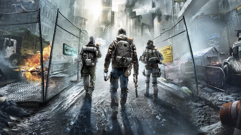Official cover for Tom Clancy's The Division on XBOX