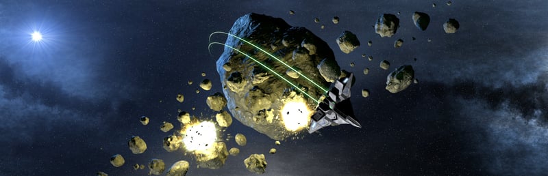 Official cover for Asteroids Millennium on Steam