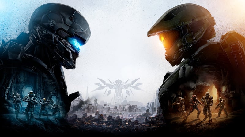 Official cover for Halo 5: Guardians on XBOX