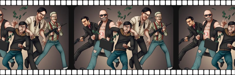 Official cover for Pixel Killers - The Showdown on Steam