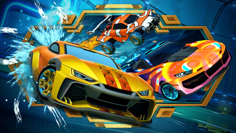 Official cover for Rocket League® on XBOX