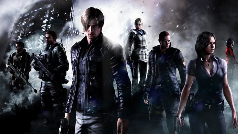 Official cover for Resident Evil 6 on XBOX