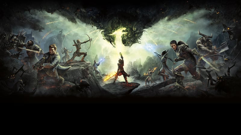 Official cover for Dragon Age™: Inquisition on XBOX