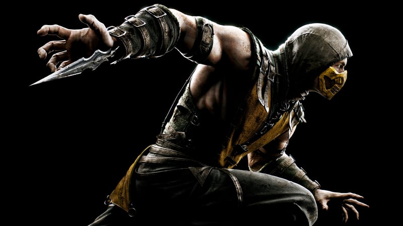 Official cover for Mortal Kombat X on XBOX