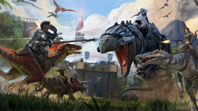 Official cover for Ark: Survival Evolved on PlayStation