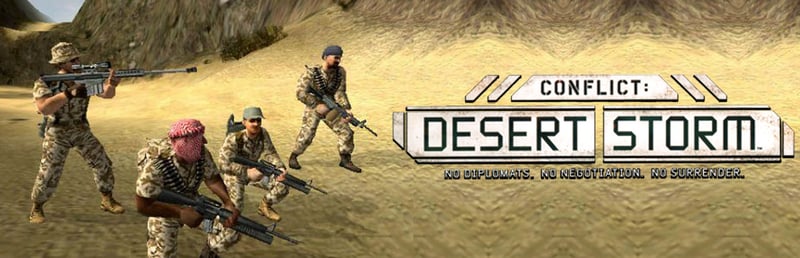 Official cover for Conflict Desert Storm on Steam