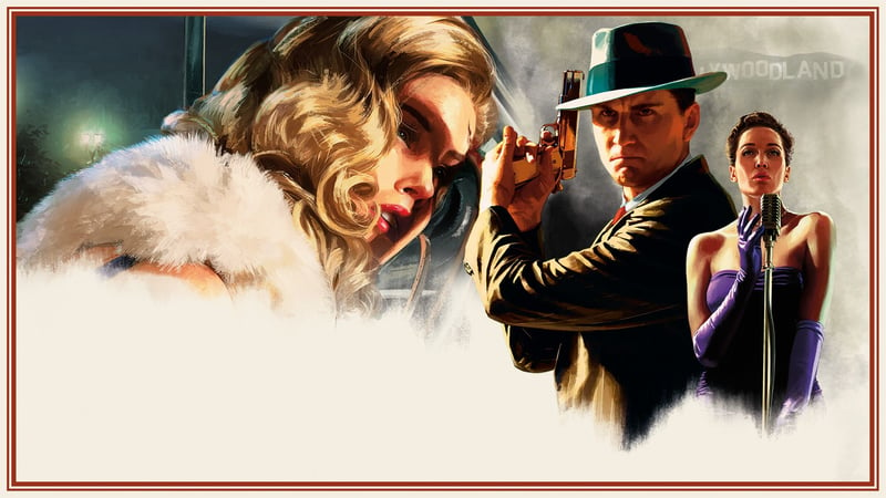 Official cover for L.A. Noire on PlayStation