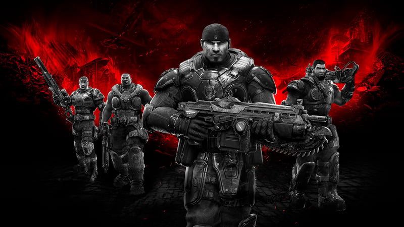 Official cover for Gears of War: Ultimate Edition on XBOX