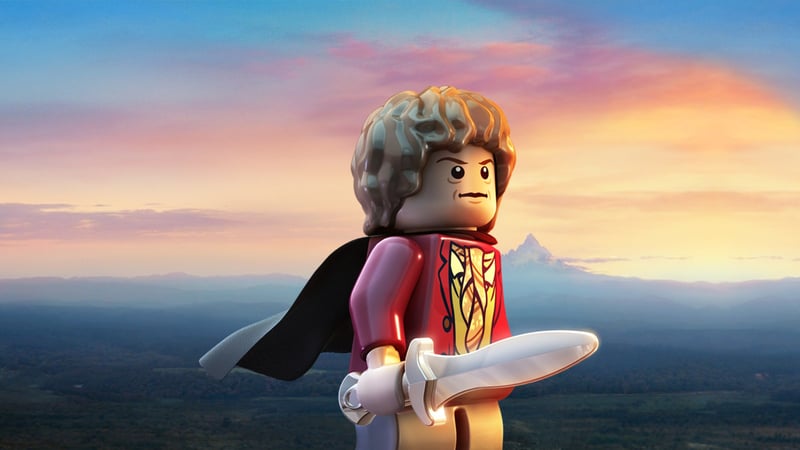 Official cover for LEGO® The Hobbit™ on PlayStation