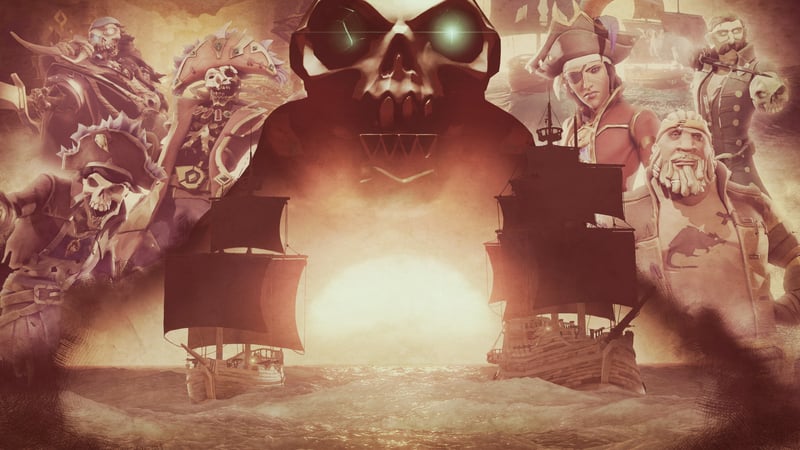 Official cover for Sea of Thieves on XBOX