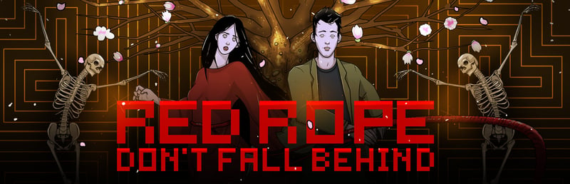 Official cover for Red Rope: Don't Fall Behind on Steam
