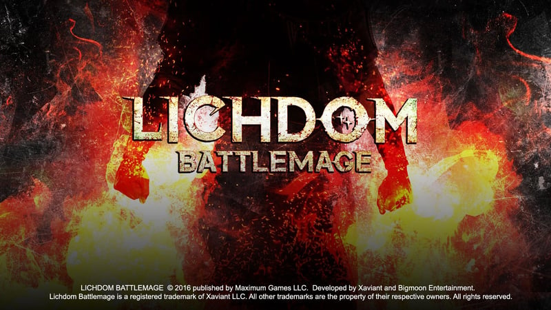 Official cover for Lichdom: Battlemage on PlayStation