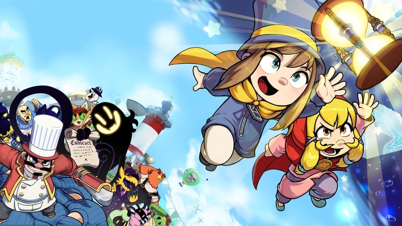 Official cover for A Hat in Time on PlayStation