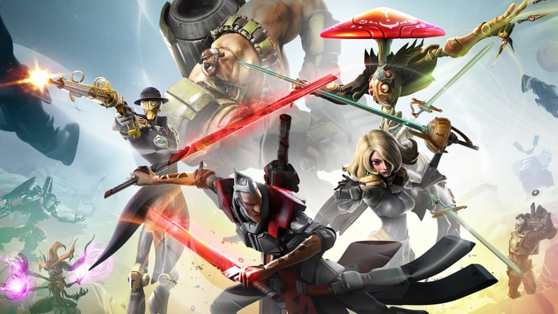 Official cover for Battleborn on XBOX