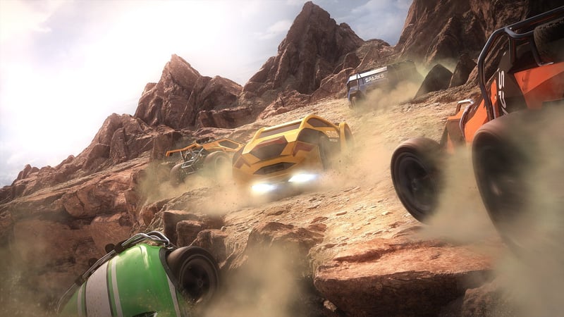 Official cover for Mantis Burn Racing on PlayStation