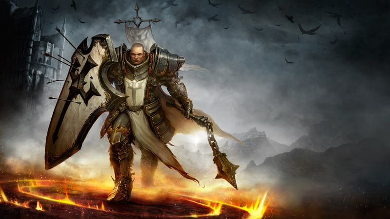 Official cover for Diablo III: Reaper of Souls – Ultimate Evil Edition on XBOX