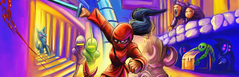 Official cover for Super House of Dead Ninjas on Steam