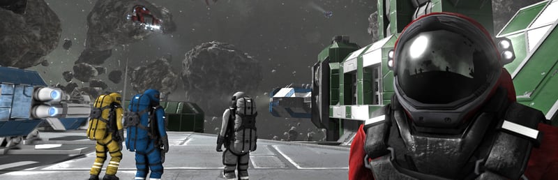 Official cover for Space Engineers on Steam