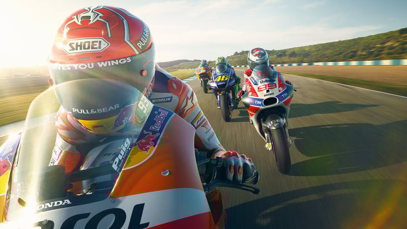 Official cover for MotoGP™17 on PlayStation