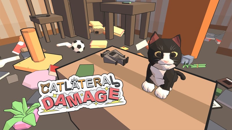 Official cover for Catlateral Damage Trophies on PlayStation