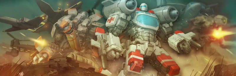 Official cover for AirMech Command on Steam