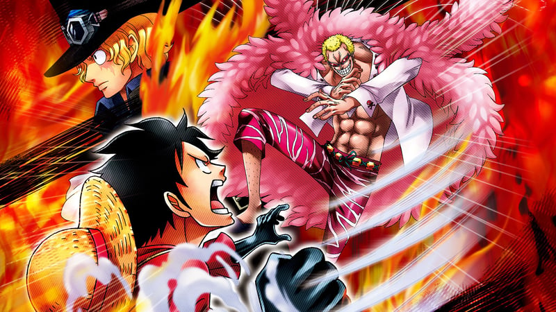 Official cover for ONE PIECE BURNING BLOOD on XBOX