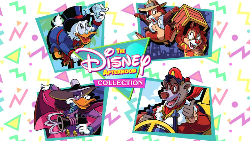 Official cover for The Disney Afternoon Collection on PlayStation