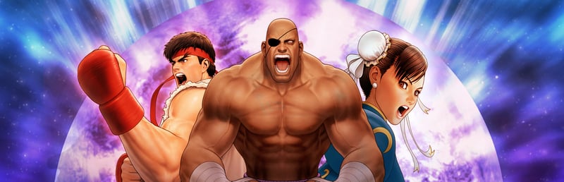 Official cover for Street Fighter 30th Anniversary Collection on Steam
