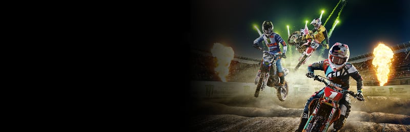 Official cover for Monster Energy Supercross - The Official Videogame on Steam