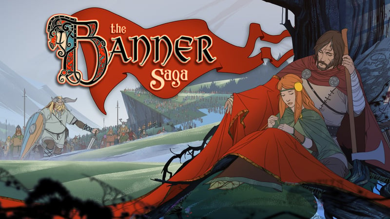 Official cover for The Banner Saga Trophies on PlayStation