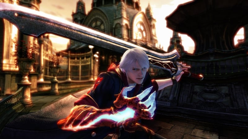 Official cover for Devil May Cry 4 Special Edition on PlayStation