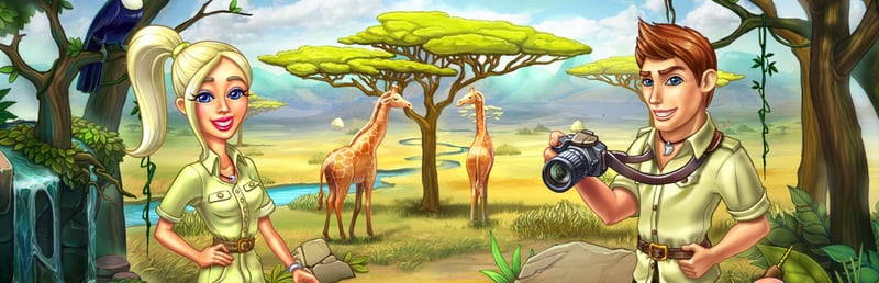 Official cover for Katy and Bob: Safari Cafe on Steam