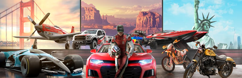 Official cover for The Crew 2 on Steam