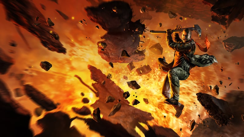 Official cover for Red Faction Guerilla Re-Mars-tered on XBOX