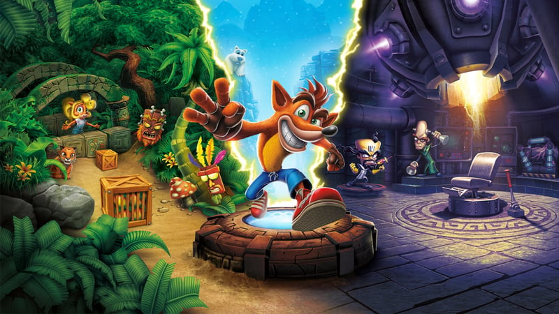 Official cover for Crash Bandicoot™ N. Sane Trilogy on XBOX