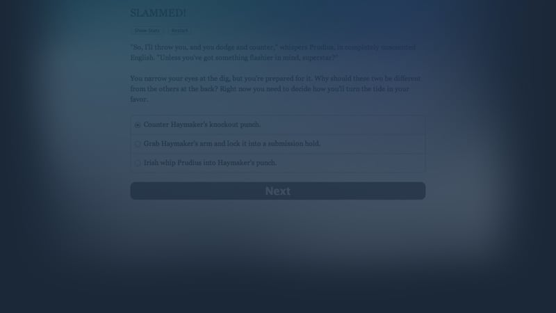 Official cover for SLAMMED! on Steam