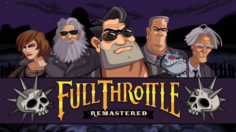 Official cover for Full Throttle Remastered on PlayStation