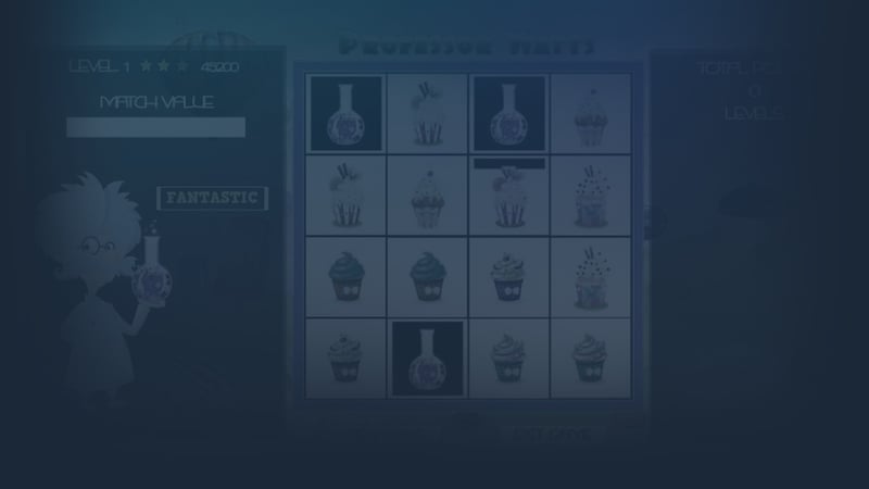 Official cover for Professor Watts Memory Match: Yummy Cupcakes on Steam