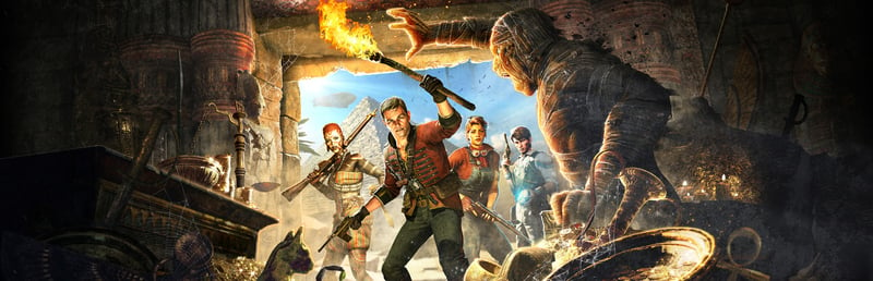 Official cover for Strange Brigade on Steam