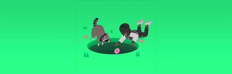 Official cover for Donut County on Steam